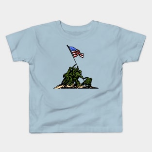 Iwo Jima Memorial Kids T-Shirt